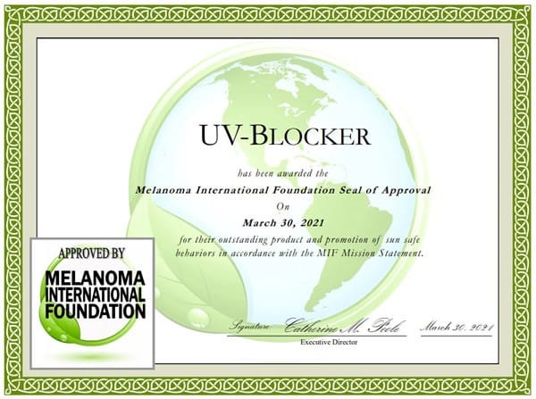 MIF UV-Blocker Seal of Approval 2021