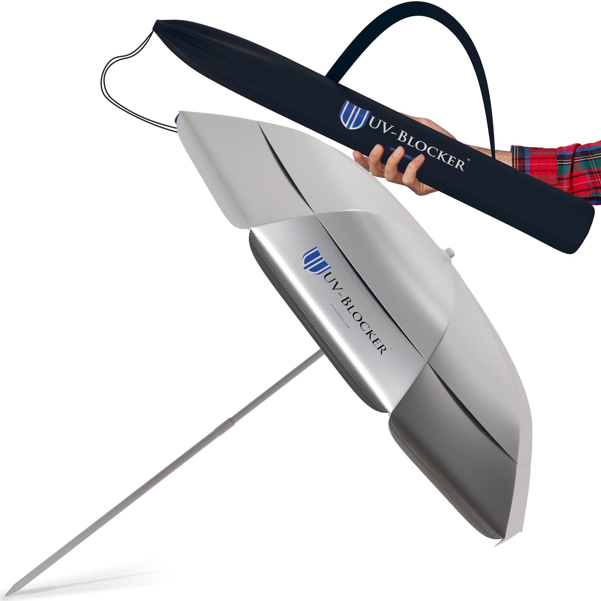 UV-Blocker 6 FT Personal Beach Sun Umbrella