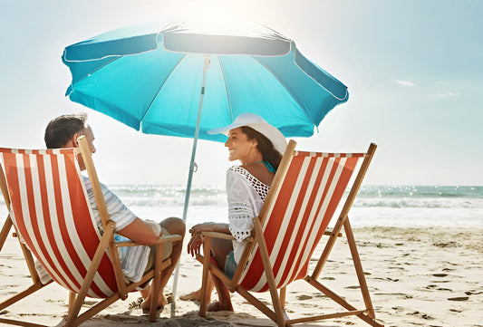 UV beach umbrella