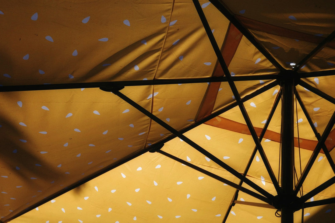 How to Use a Beach Umbrella With UV Protection in Late Fall