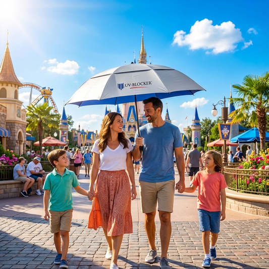 The Ultimate Guide to Staying Cool at Disney World (And Why Regular Umbrellas Fail)