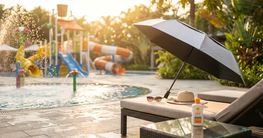 Water Park Sun Protection: The UV Trap Most Families Walk Into