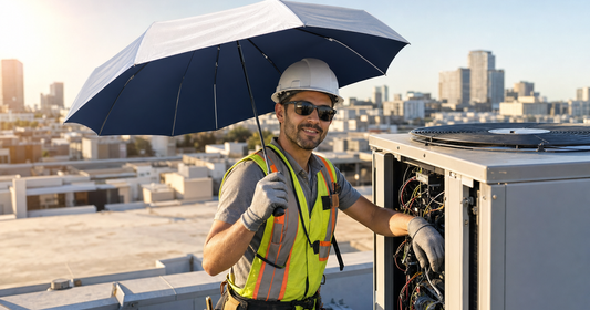 Sun Protection for HVAC Technicians and Roofers: The Essential Safety Guide