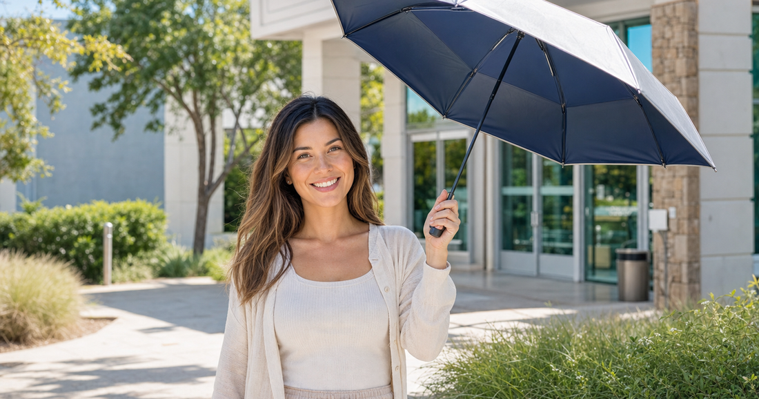 UV-Blocker prednisone sun sensitivity compact UV umbrella for immunosuppressed patients
