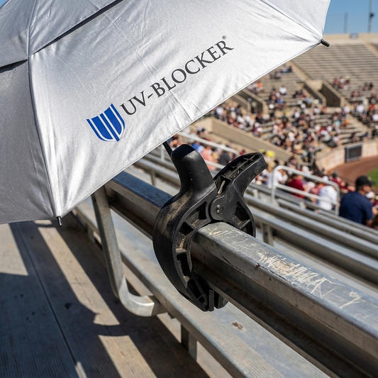 Chair Umbrella for Bleachers: 5 Reasons a Modular Clamp System Beats Cheap Stadium Umbrellas