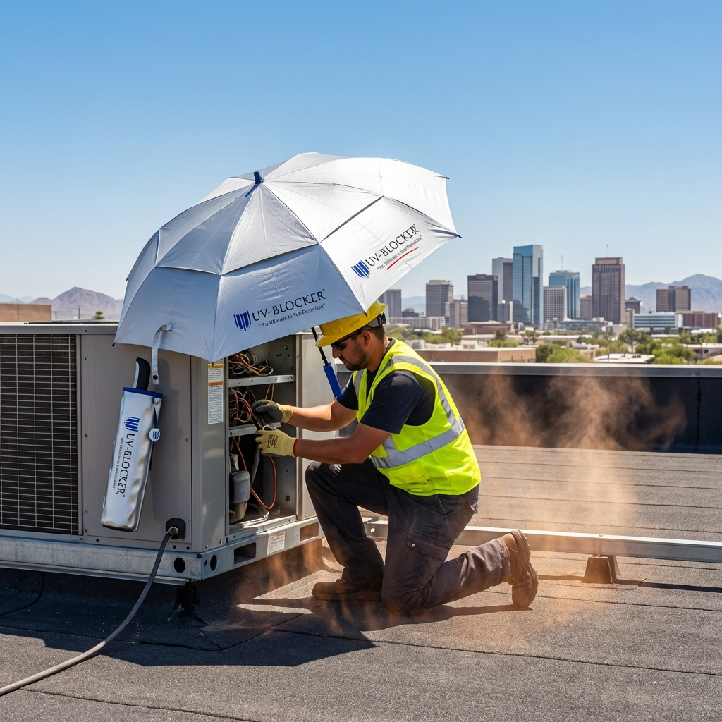 How to Stay Cool on a Roof HVAC: 8 Proven Heat Safety Strategies