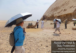 Avoid the Heat & Stay Protected While on Vacation With the UV-Blocker Sun Umbrella