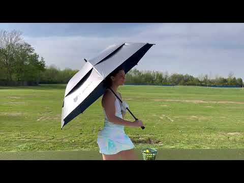 68 Inch Golf UV Umbrella