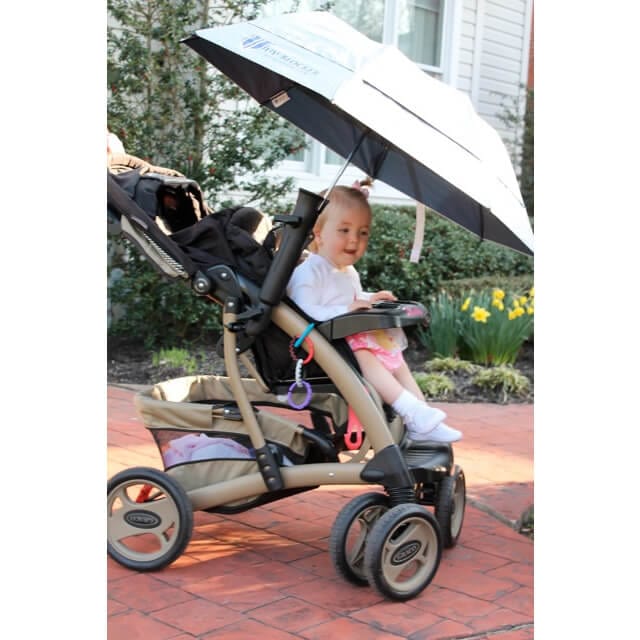 Umbrella Holder for Stroller, Chair or Wheelchair UVBlocker