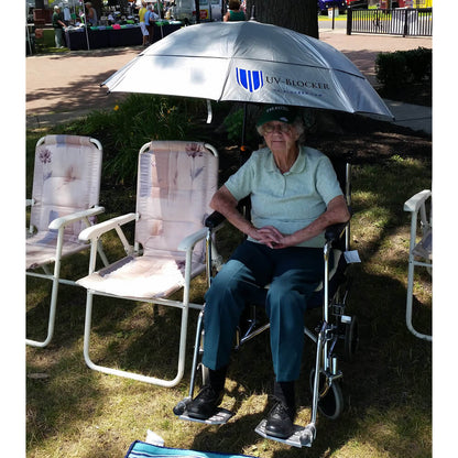 Umbrella Holder for Stroller, Chair or Wheelchair - UV-Blocker